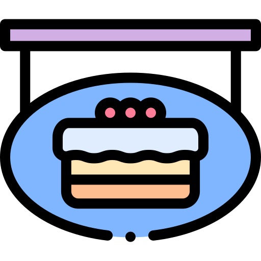 pastelería icono gratis