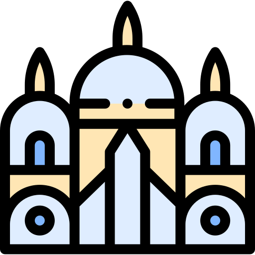 basílica do sagrado coração grátis ícone