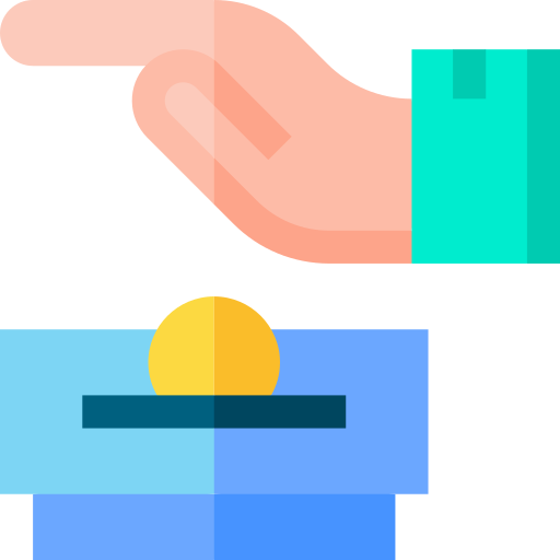 기부 무료 아이콘