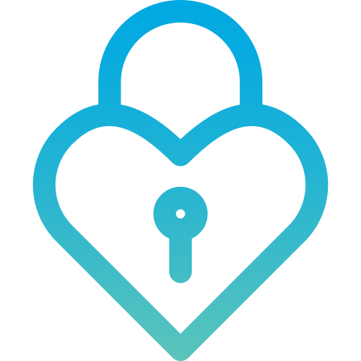 serrure de coeur Icône gratuit serrure de coeur Icône gratuit