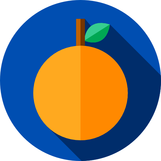 naranja icono gratis