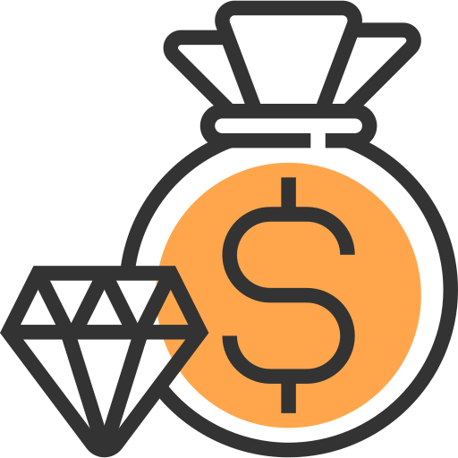 sac d'argent Icône gratuit sac d'argent Icône gratuit