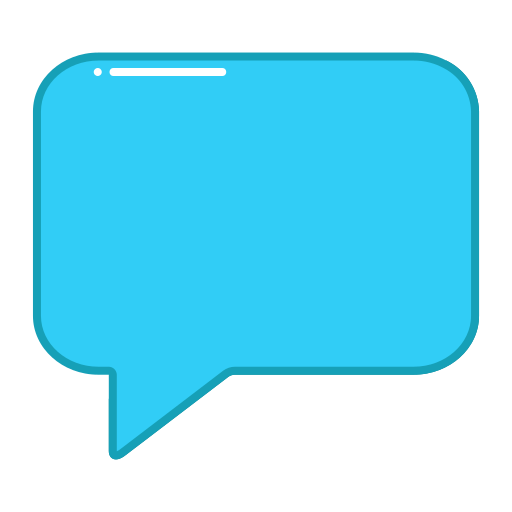 Chatting Generic Blue Icon