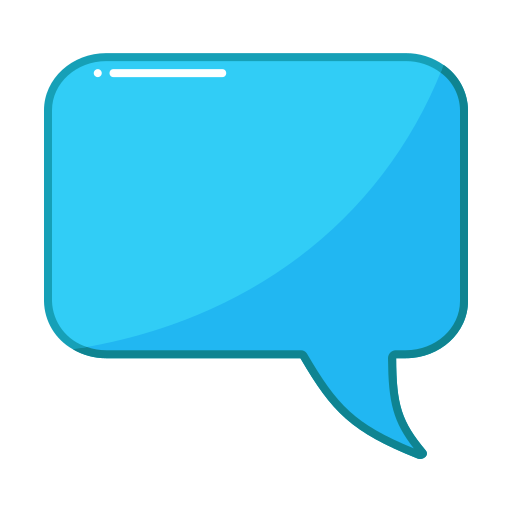 Talk Generic Blue icon