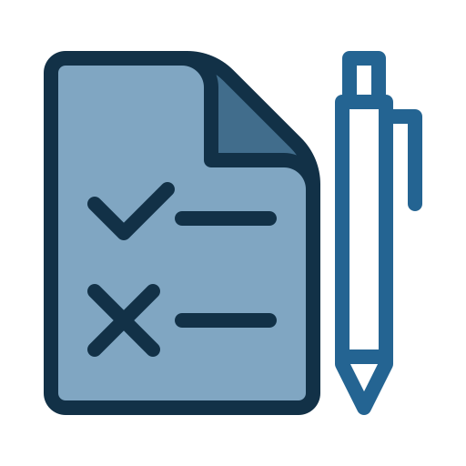 examen Icône gratuit