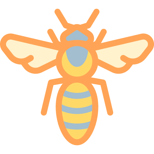 abeja icono gratis