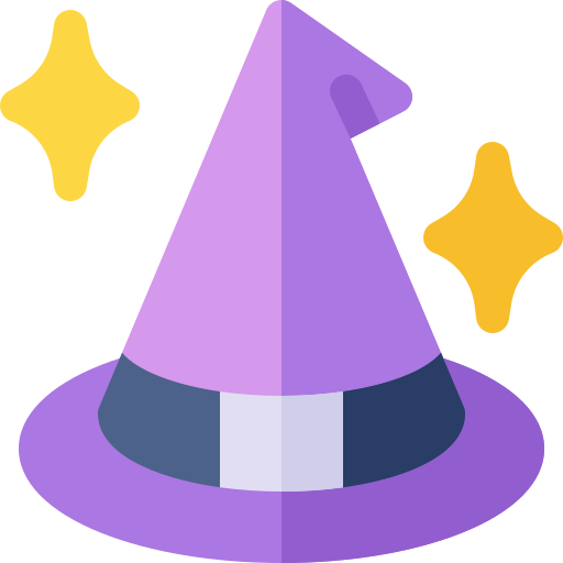 sombrero de mago icono gratis