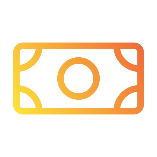 Cash Generic Gradient icon