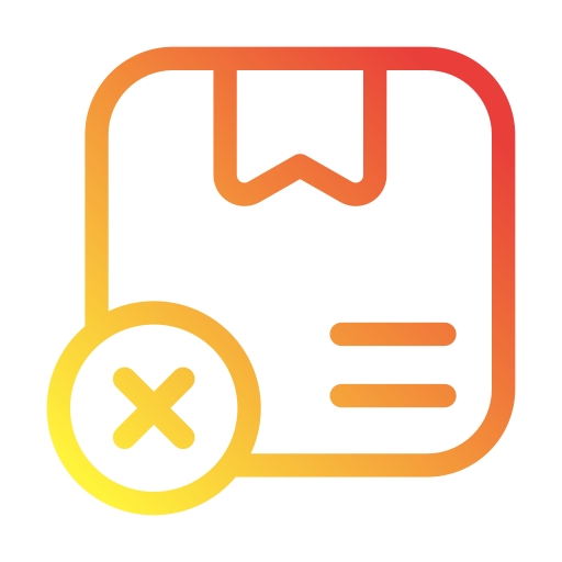 lieferung storniert kostenlos Icon