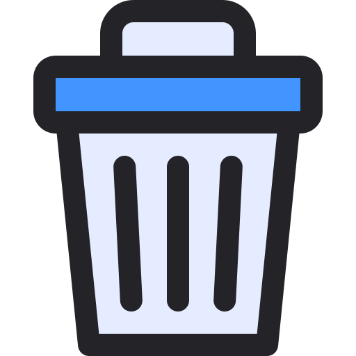 contenedor de basura icono gratis