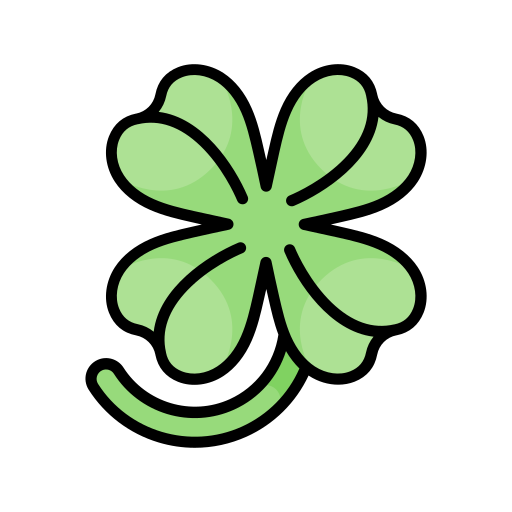 Clover Generic Outline Color icon