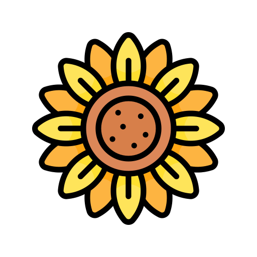 girasol icono gratis