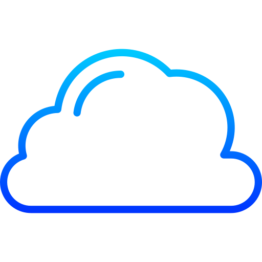 Cloud Generic Gradient Icon