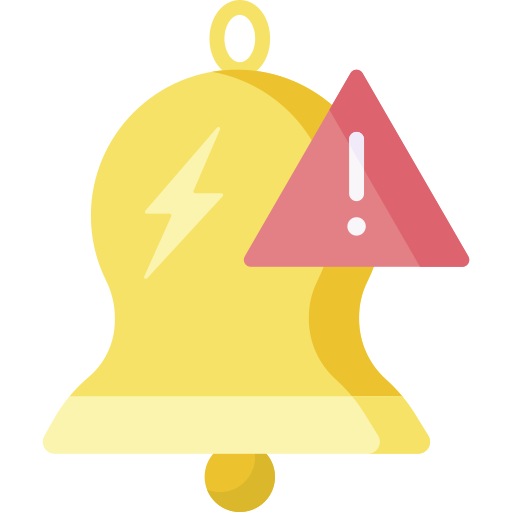 Alert free icon Alert free icon