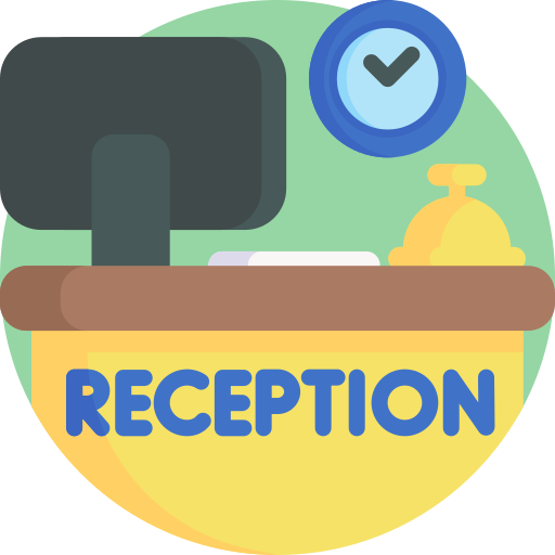 Reception free icon Reception free icon