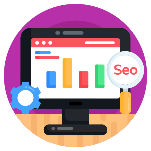 seo y web icono gratis