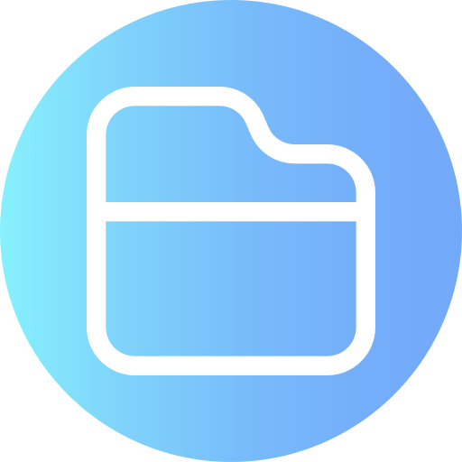 Folder Generic Flat Gradient Icon