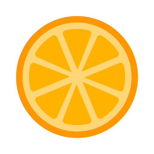 naranja icono gratis