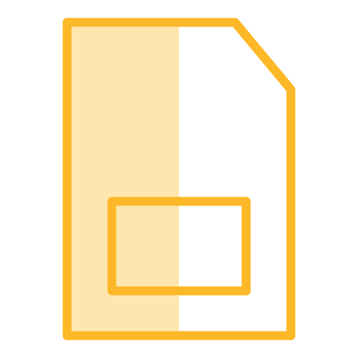 tarjeta sim icono gratis