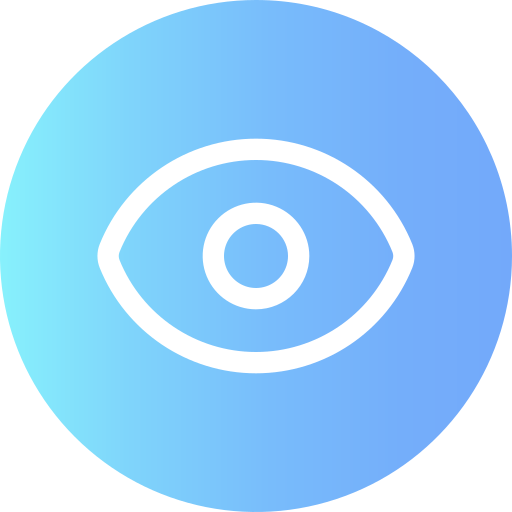 Eye Generic Flat Gradient icon