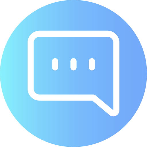 Chat Generic Flat Gradient icon