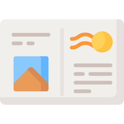 tarjeta postal icono gratis