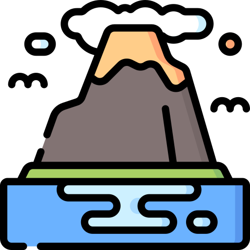 volcan Icône gratuit volcan Icône gratuit