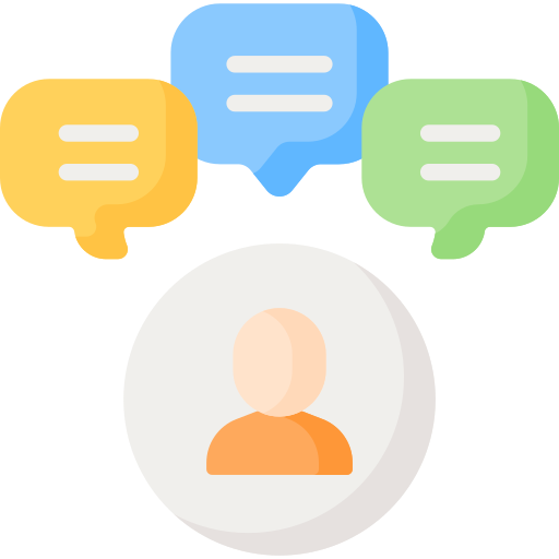 comunicación icono gratis