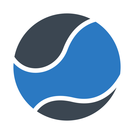 Cricket ball Generic Blue icon