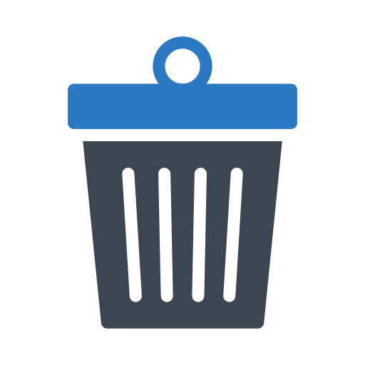 contenedor de basura icono gratis