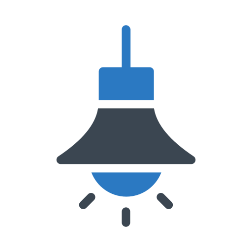 Lamp free icon