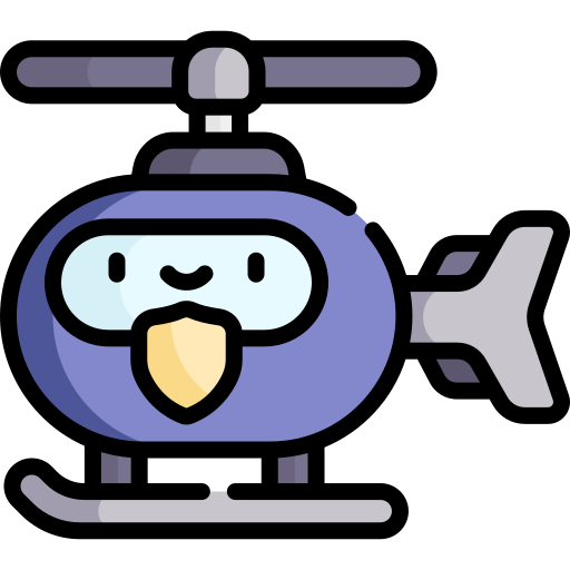 helicóptero icono gratis