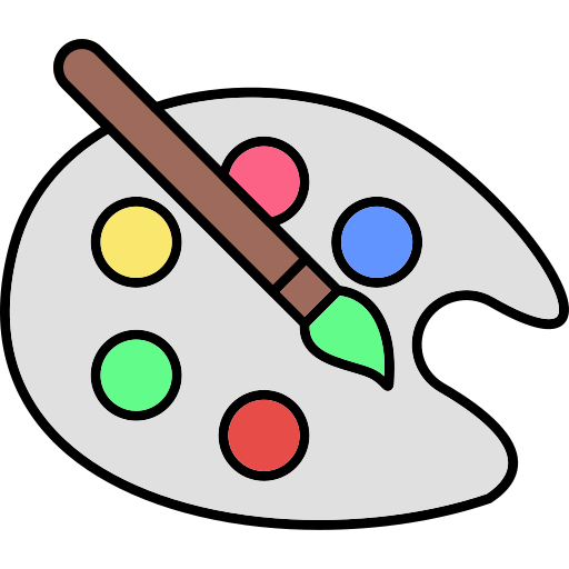 Paint palette - free icon