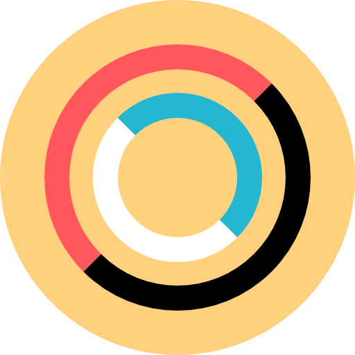 gráfico circular icono gratis