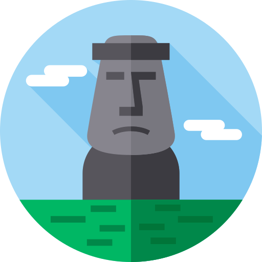 Moai - Free monuments icons