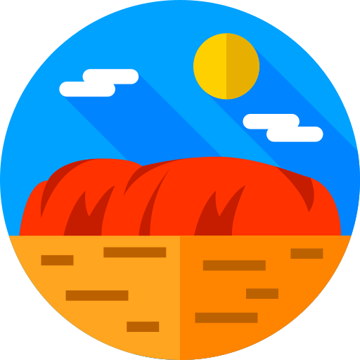 uluru icono gratis