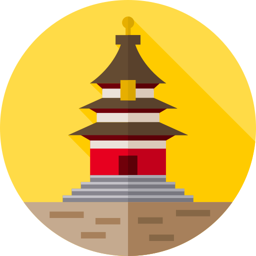 templo del cielo icono gratis