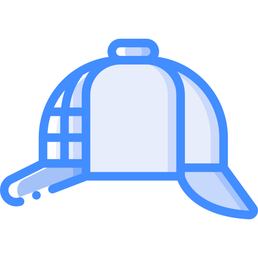 Hat Basic Miscellany Blue icon