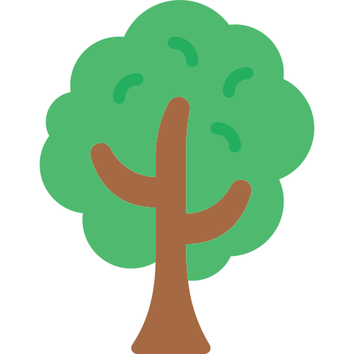 Tree Basic Miscellany Flat Icon