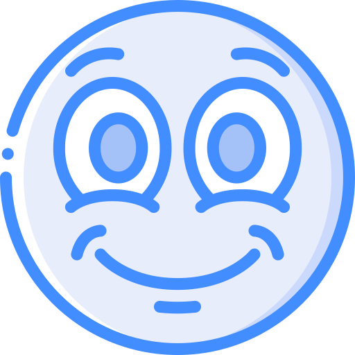 Happy Basic Miscellany Blue icon