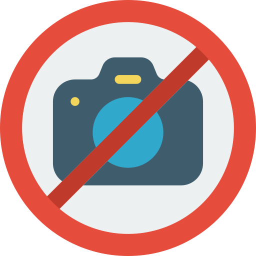 No cameras - Free signaling icons