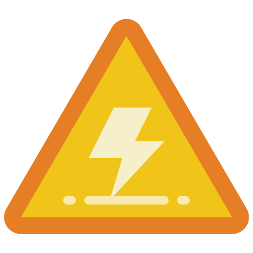 Warning sign free icon