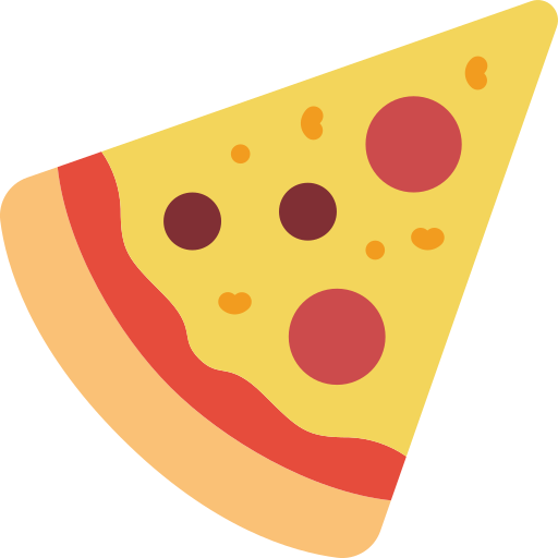 Pizza Basic Miscellany Flat icon