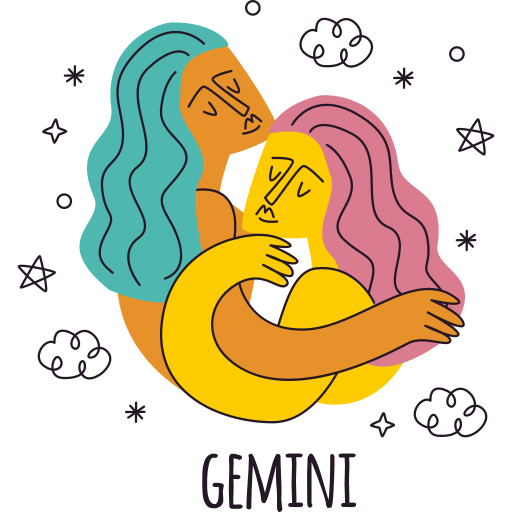 Gemini Stickers - Free shapes and symbols Stickers