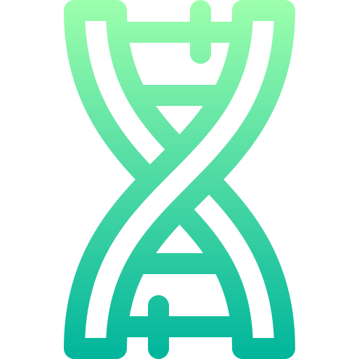 Dna Basic Gradient Lineal color icon