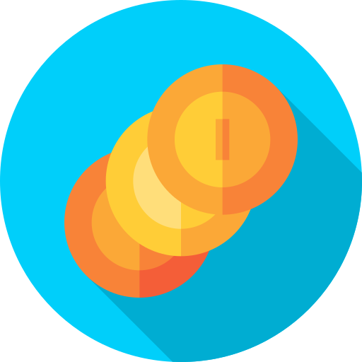 Cash Flat Circular Flat icon