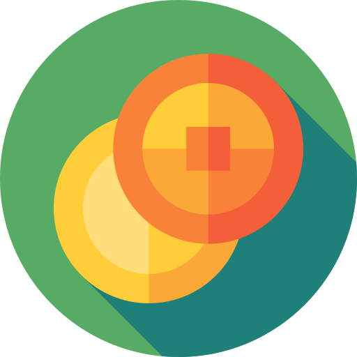 Cryptocurrency Flat Circular Flat icon