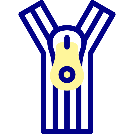 Zipper free icon