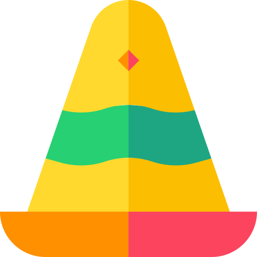 Mexican hat Basic Straight Flat icon