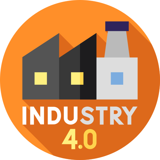 industria 40 icono gratis